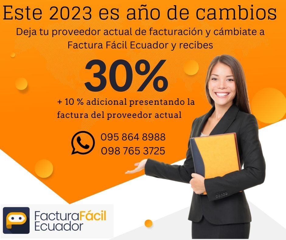 Promoción de Enero Factura Fácil Ecuador